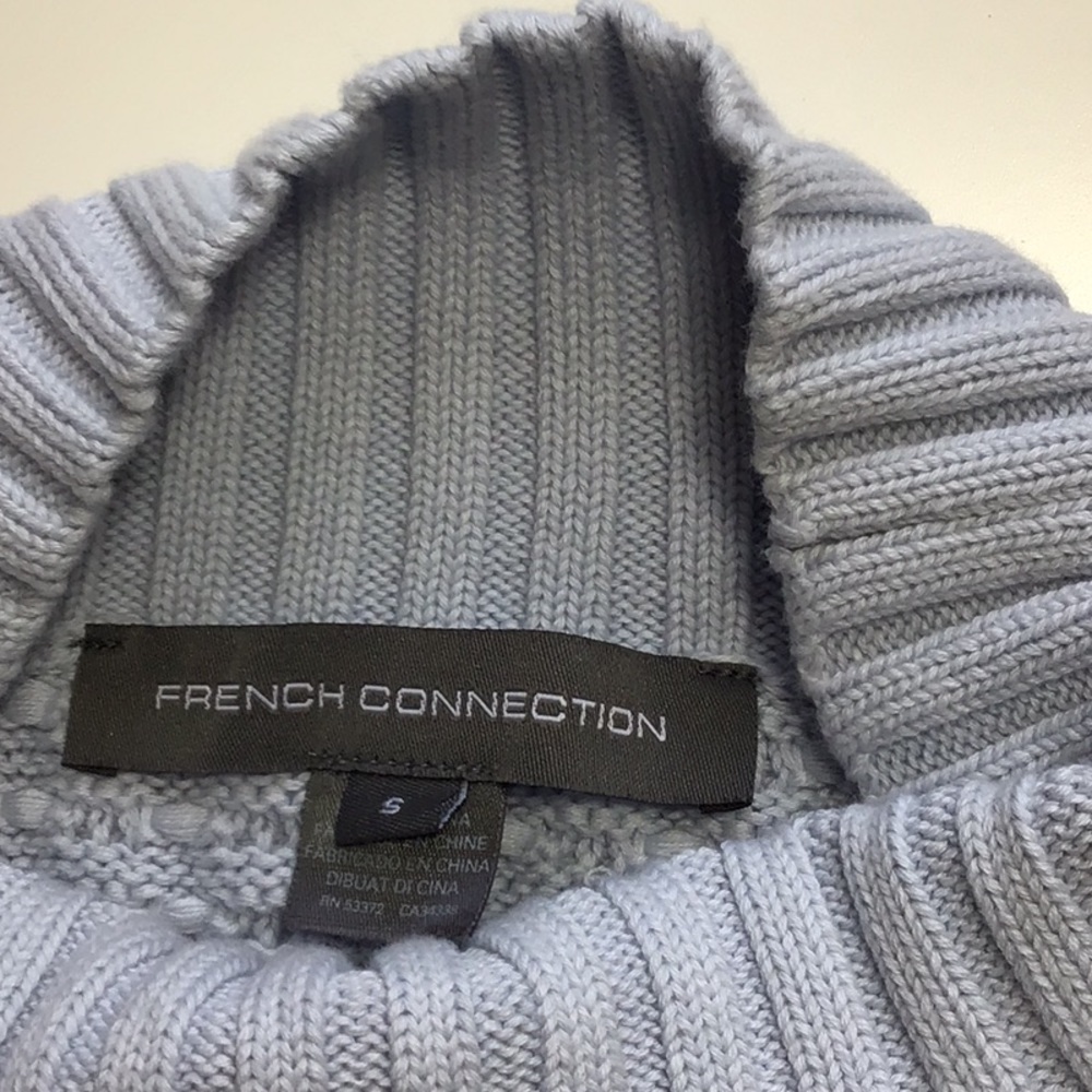 French Connection Light Blue Sweater - Picture 4 of 5